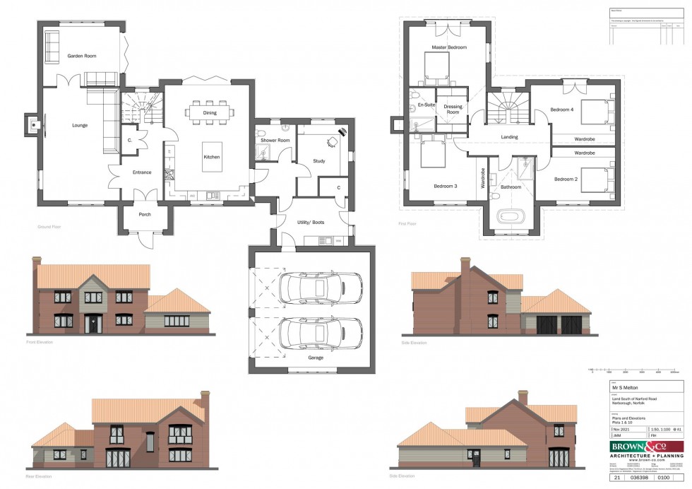 Floorplan for Strawberry Fields, Narford Road, PE32