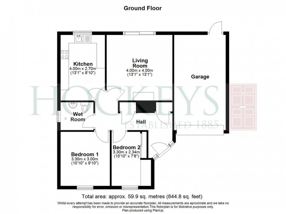 Floorplan for Orchard Way, Oakington, CB24