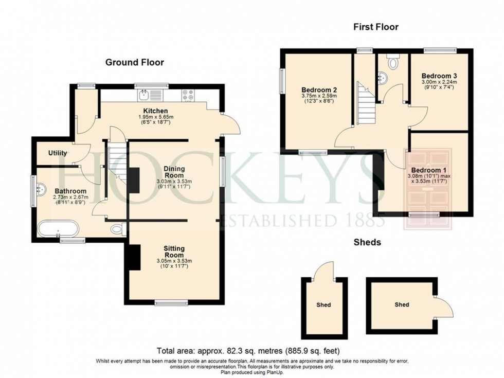 Floorplan for The Hythe, Littleport, CB6