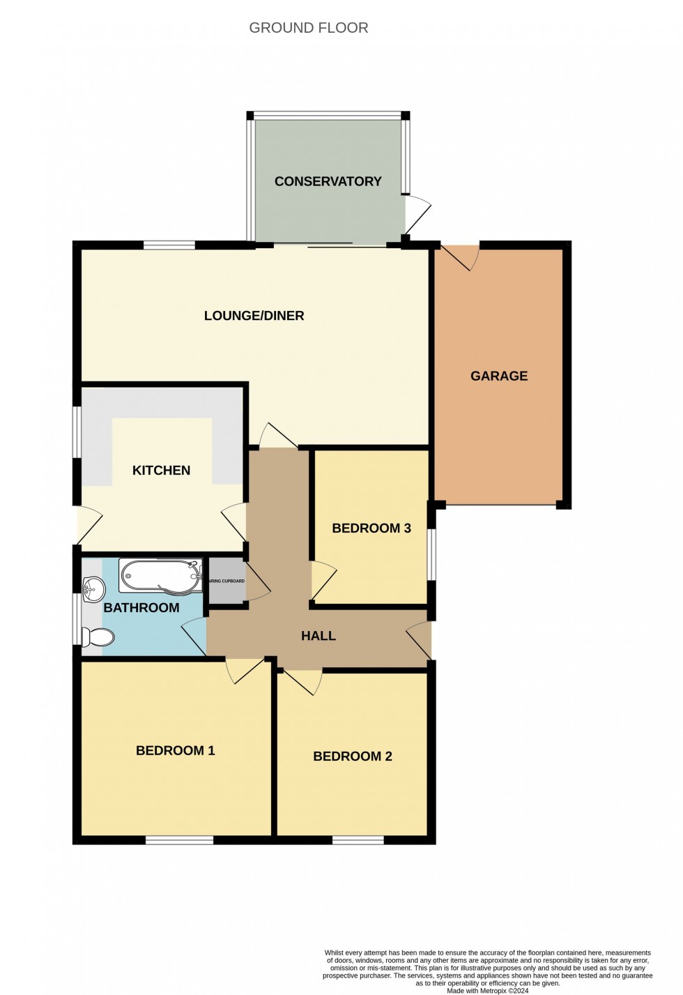 Floorplan for Dexter Close, Doddington, PE15