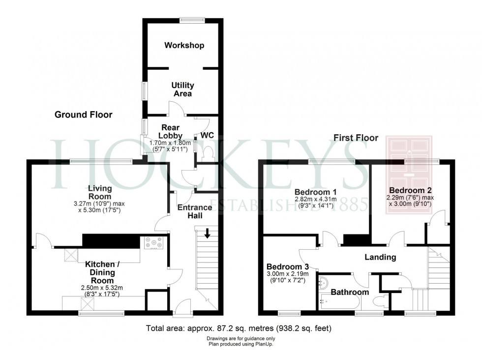 Floorplan for Whitton Close, Swavesey, CB24