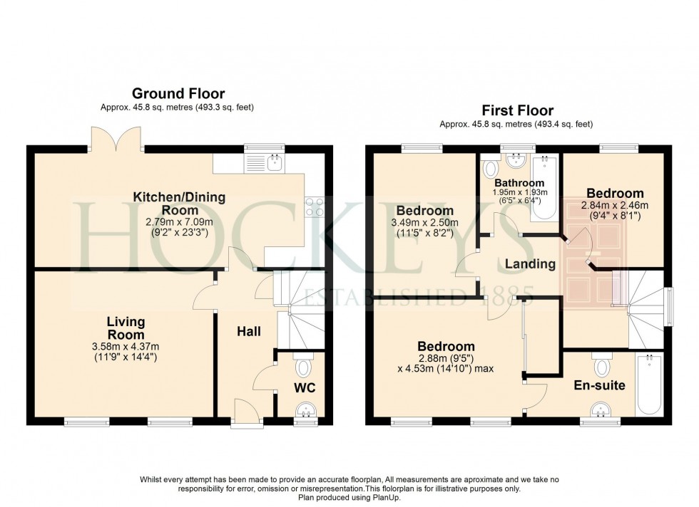 Floorplan for Glebe Drive, Exning, CB8