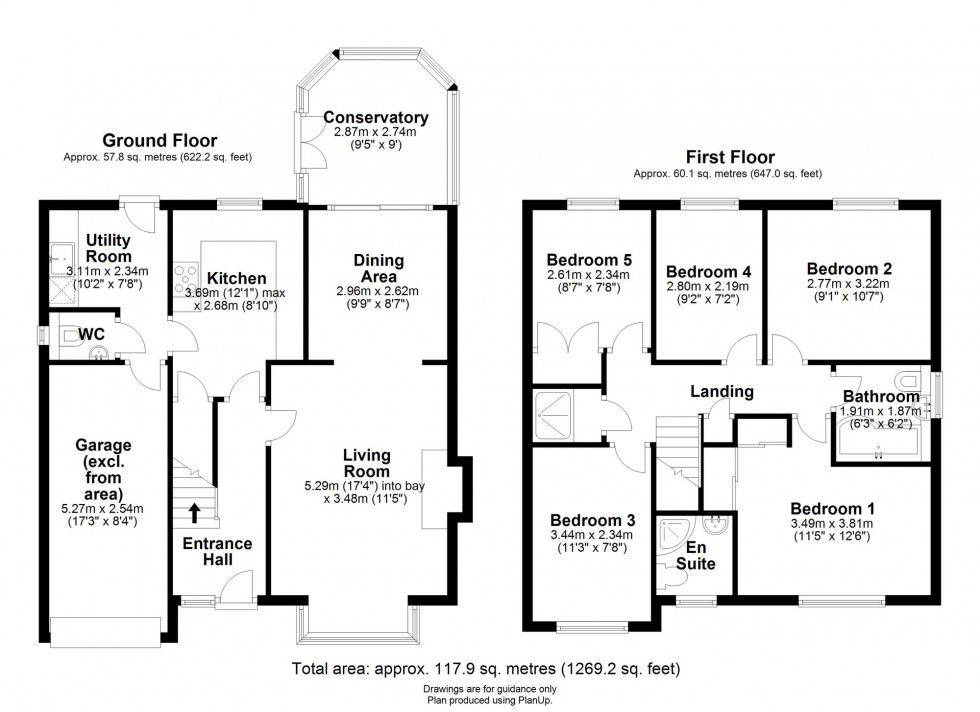 Floorplan for Butt Lane, Milton, CB24