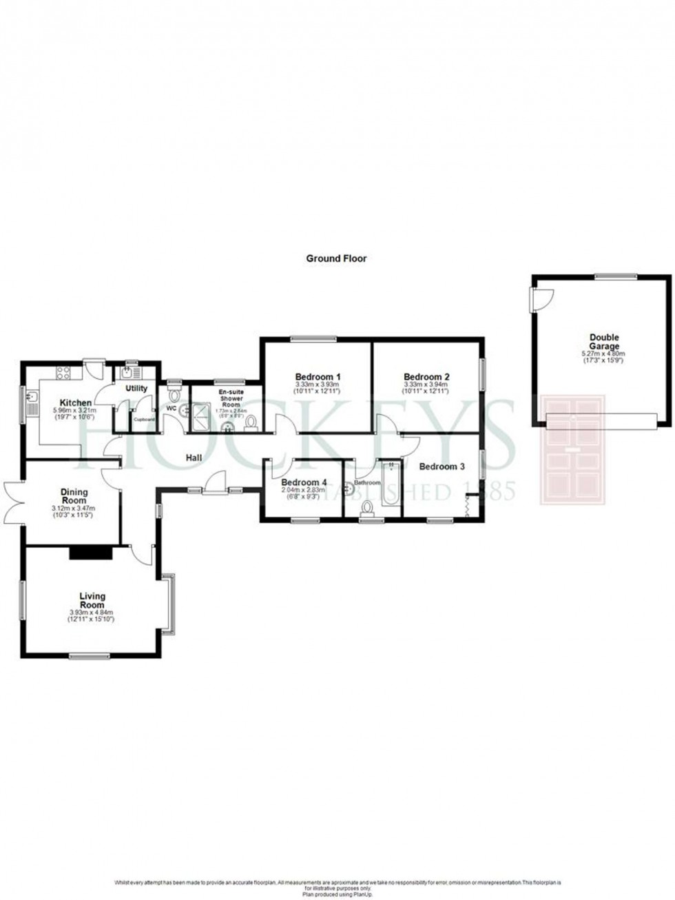 Floorplan for Granta Vale, Linton, CB21