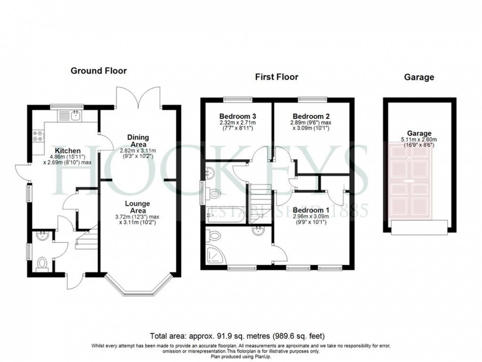 Floorplan for Cowslip Drive, Little Thetford, CB6