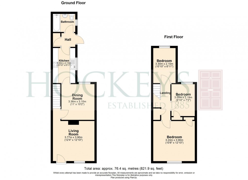 Floorplan for Falmouth Street, Newmarket, CB8