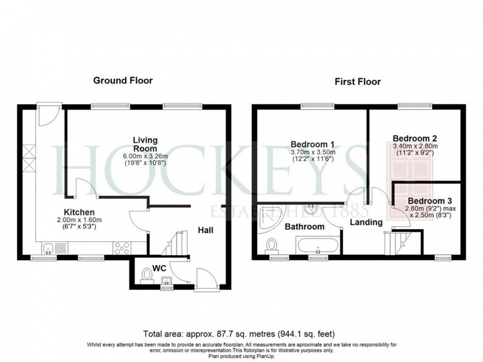 Floorplan for Thornhill Place, Longstanton, CB24