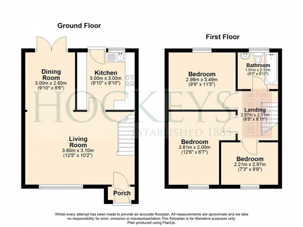 Floorplan for Old School Lane, Brinkley, CB8