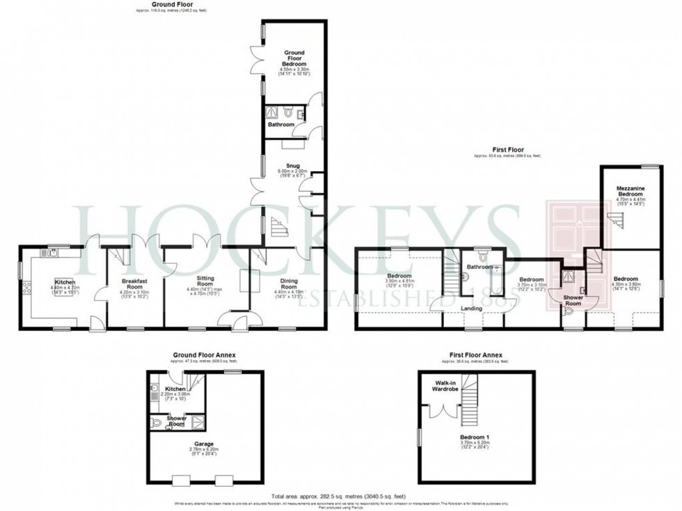 Floorplan for West Street, Over, CB24