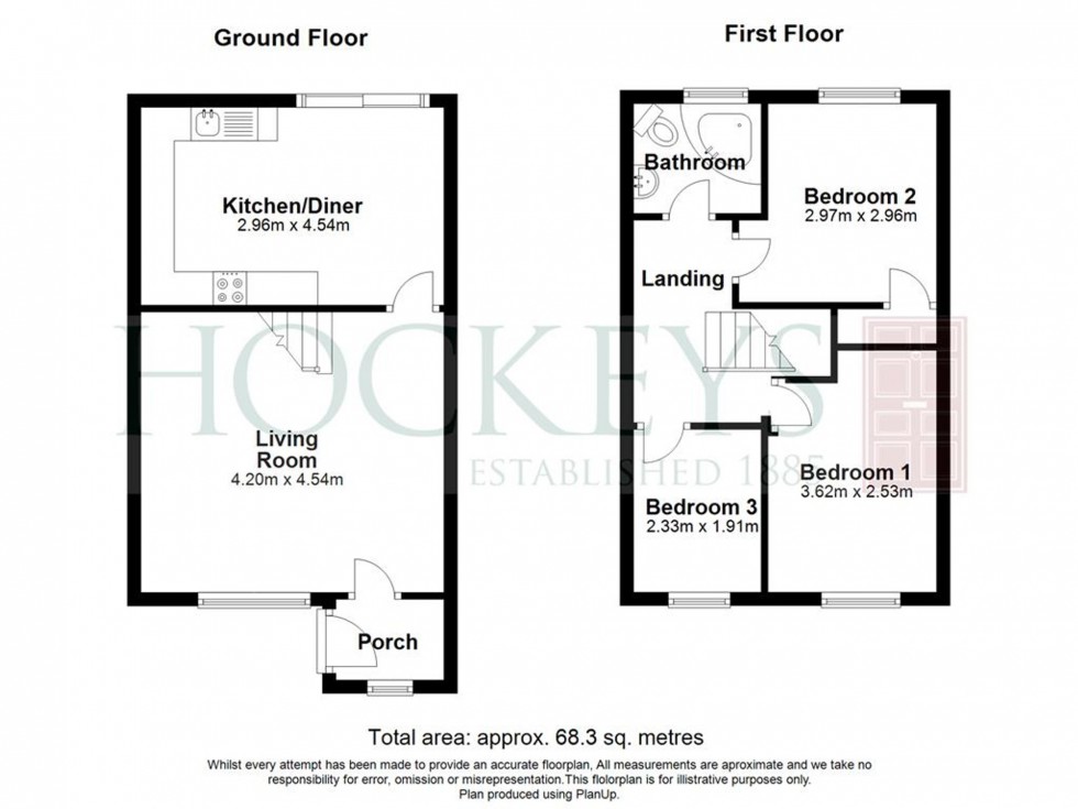 Floorplan for Hillcrest, Bar Hill, CB23