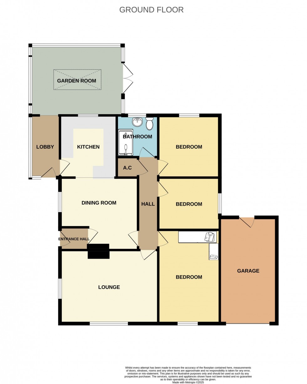 Floorplan for School Road, Walpole Highway, PE14