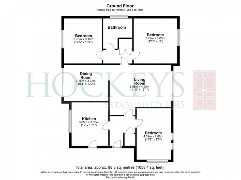 Floorplan for School Lane, Toft, CB23