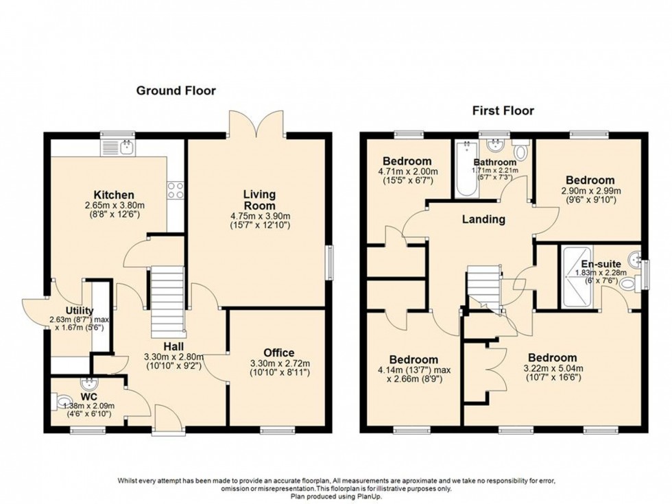 Floorplan for Morello Chase, Soham, CB7