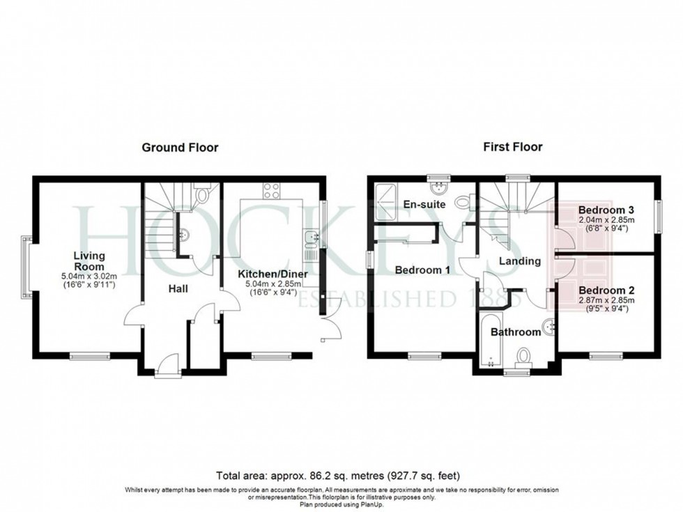 Floorplan for Glebe Field, Willingham, CB24