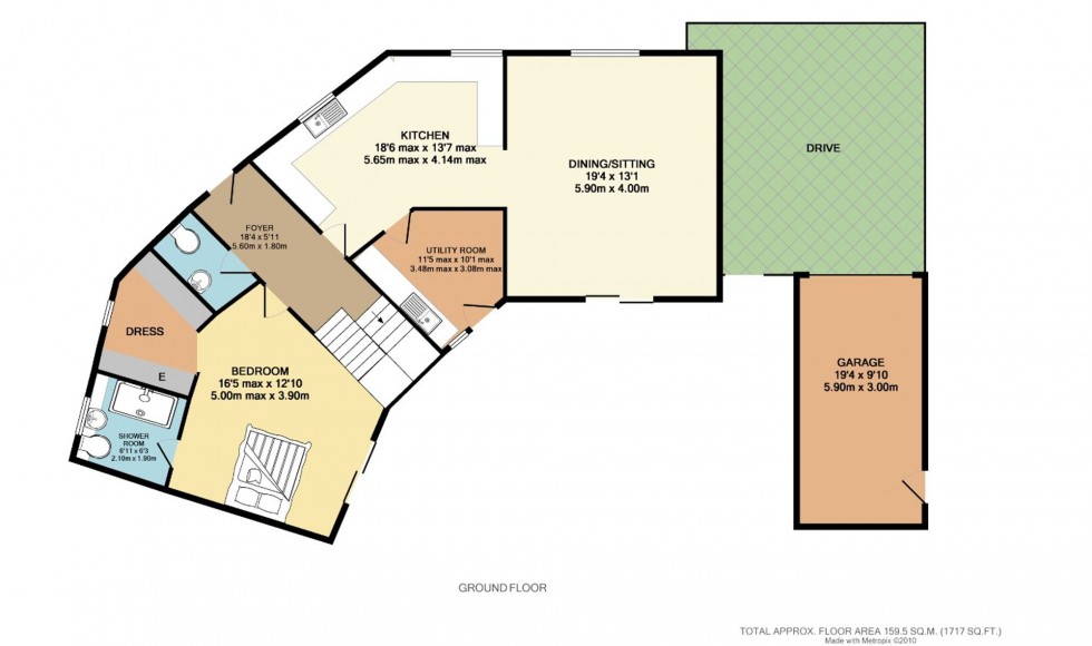 Floorplan for Paget Place, Newmarket, CB8