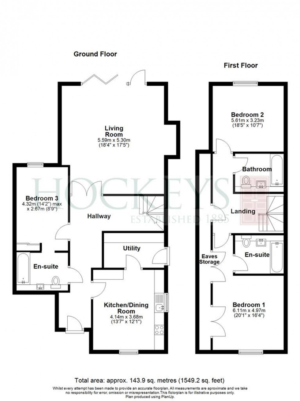 Floorplan for Cow Lane, Rampton, CB24