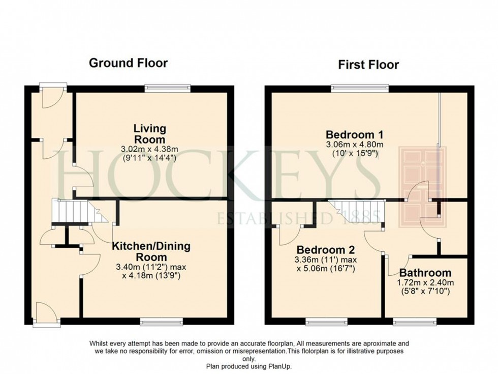 Floorplan for Teversham Drift, Cambridge, CB1