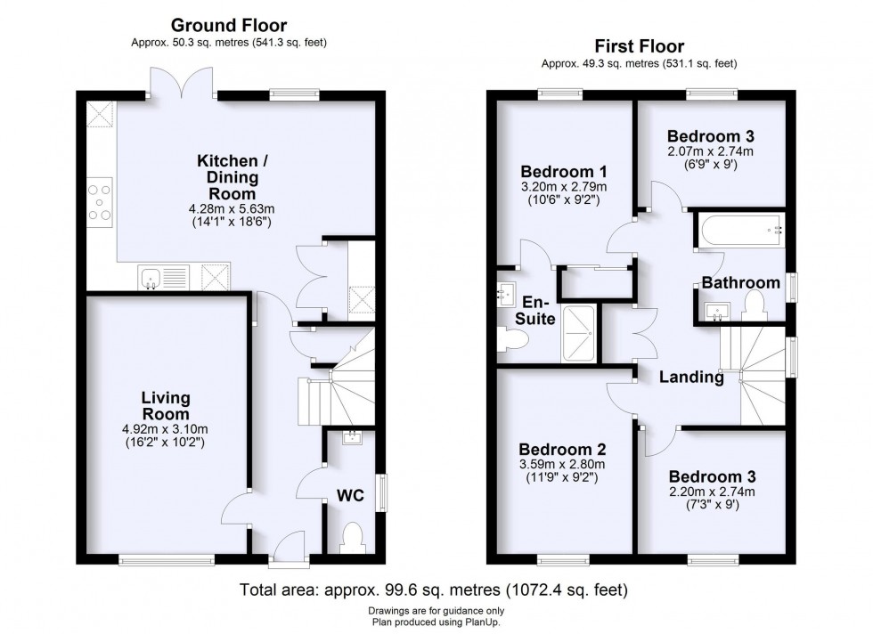 Floorplan for Mistle Thrush Drive, Northstowe, CB24