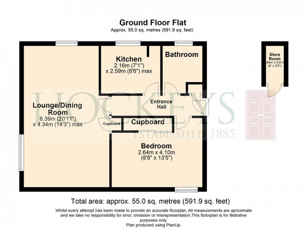 Floorplan for Mortlock Avenue, Cambridge, CB4