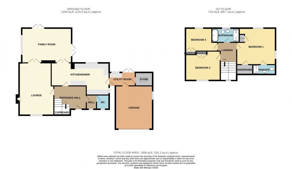 Floorplan for Barton Road, Wisbech, PE13