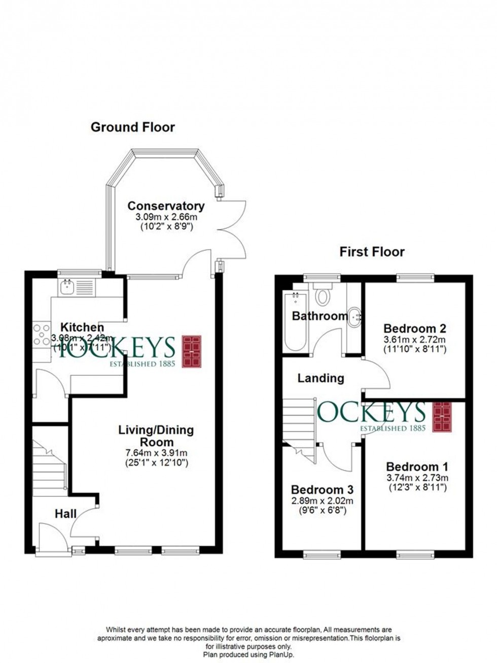 Floorplan for Carters Way, Swavesey, CB24