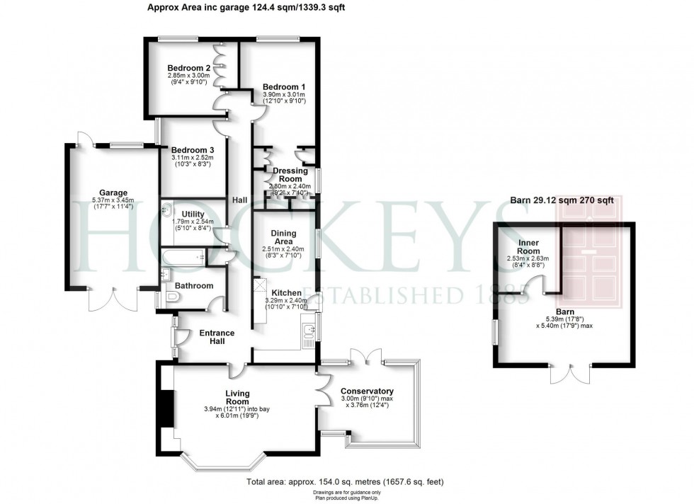 Floorplan for High Street, Cottenham, CB24