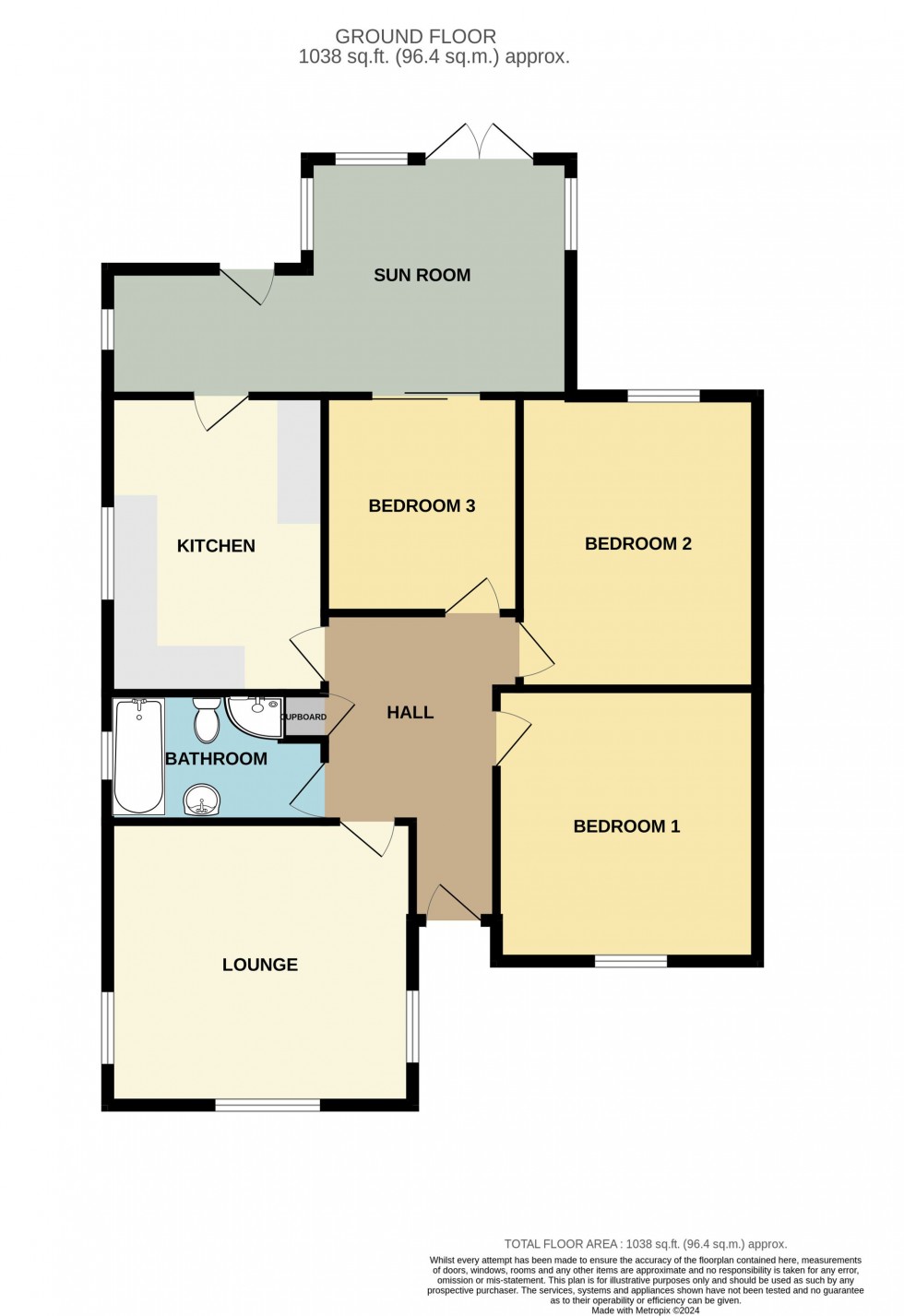 Floorplan for Elmfield Drive, Elm, PE14