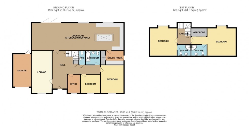 Floorplan for Lynn Road, Walpole Highway, PE14