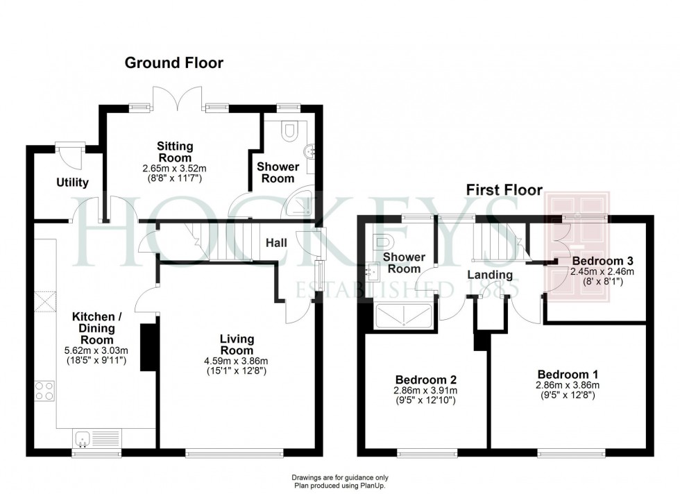 Floorplan for Queens Close, Harston, CB22