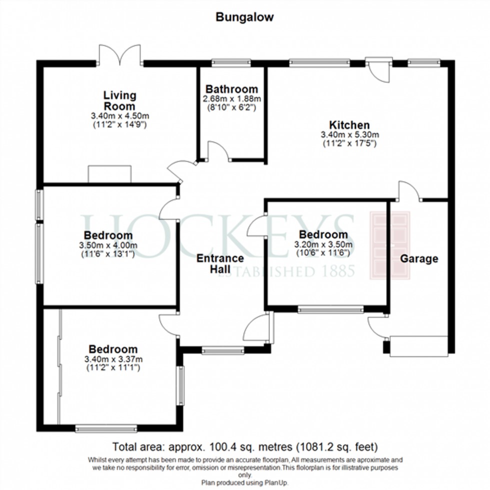 Floorplan for Whittlesford Road, Newton, CB22