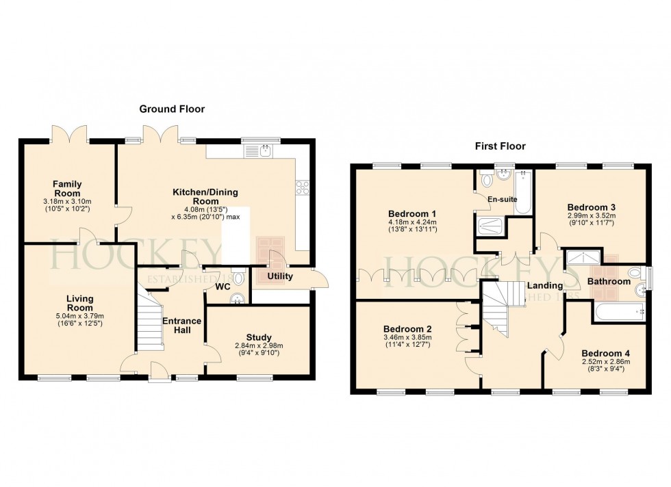 Floorplan for Lofthouse Way, Longstanton, CB24