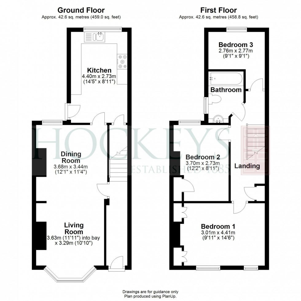 Floorplan for Arbury Road, Cambridge, CB4