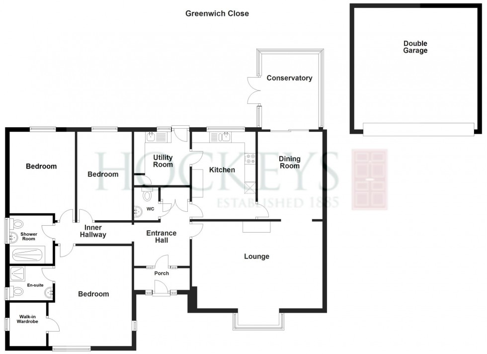 Floorplan for Greenwich Close, Downham Market, PE38