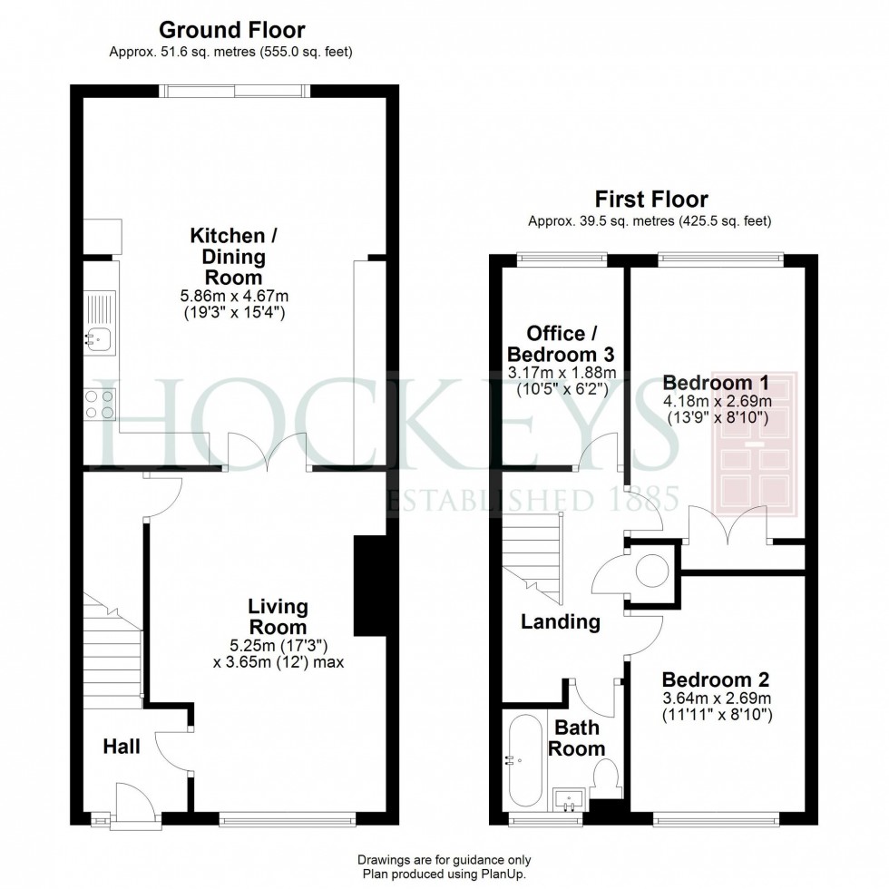 Floorplan for Long Lane, Willingham, CB24