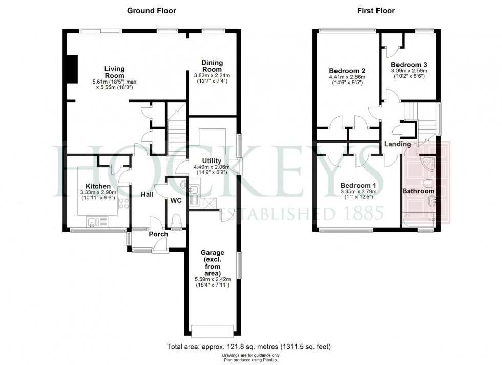 Floorplan for Pelham Way, Cottenham, CB24