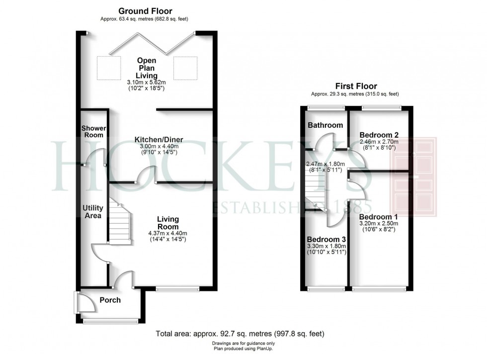 Floorplan for Leyburn Close, Cambridge, CB1