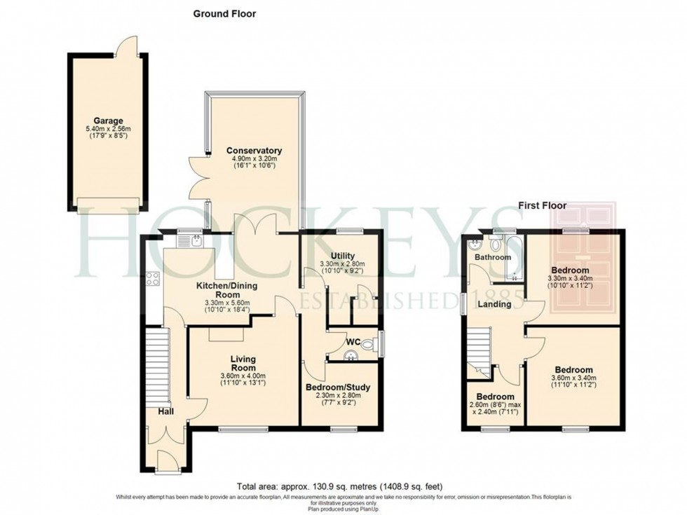 Floorplan for Sand Street, Soham, CB7