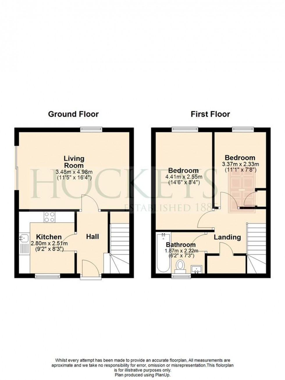 Floorplan for Tulyar Walk, Newmarket, CB8