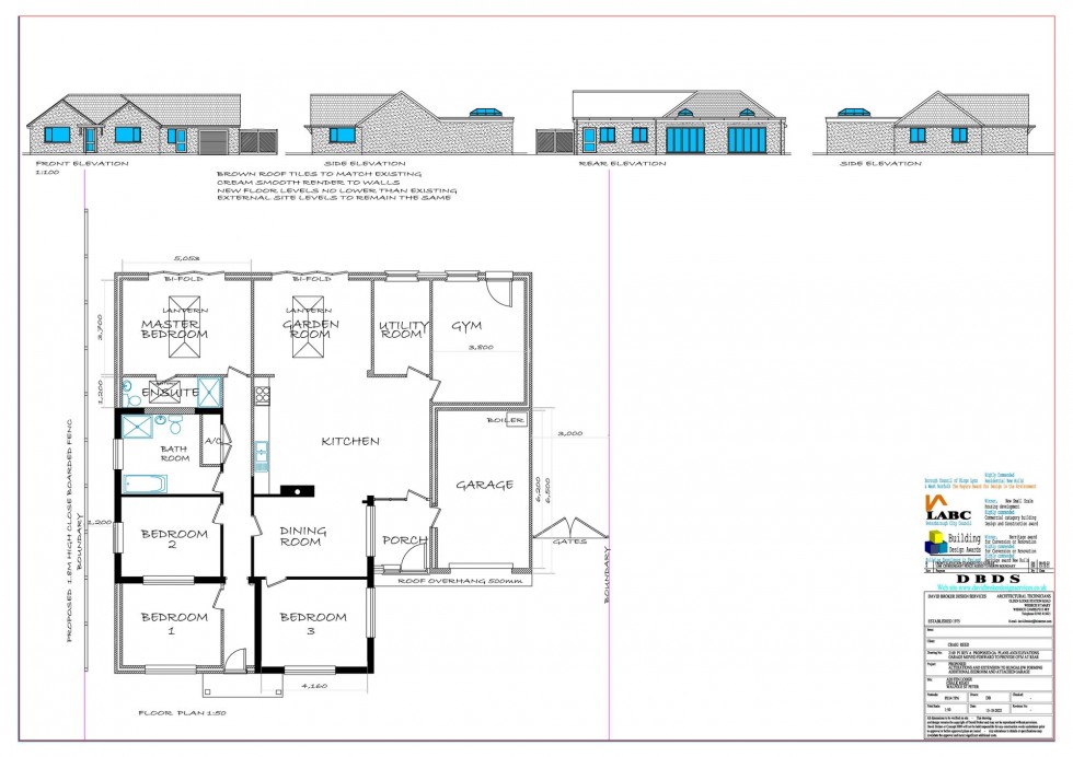 Floorplan for Chalk Road, Walpole St. Peter, PE14