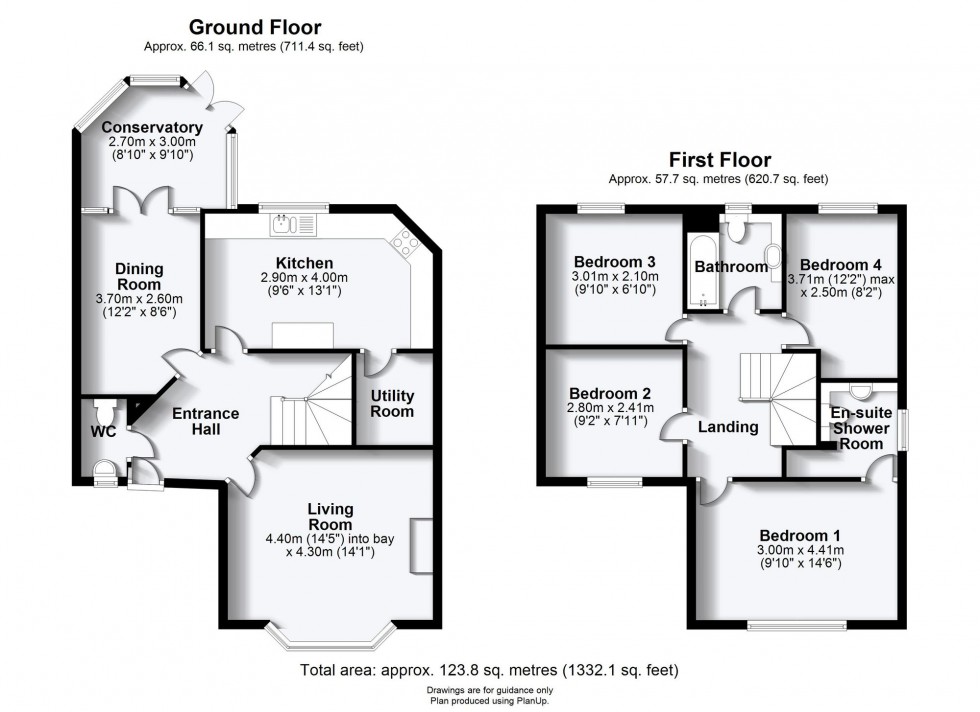 Floorplan for Pyrethrum Way, Willingham, CB24