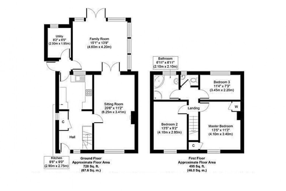 Floorplan for New Road, Exning, CB8