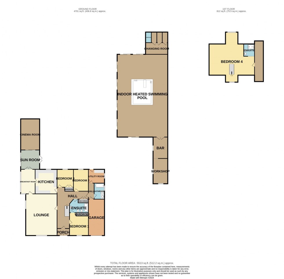 Floorplan for 38 Church Road, Emneth, PE14