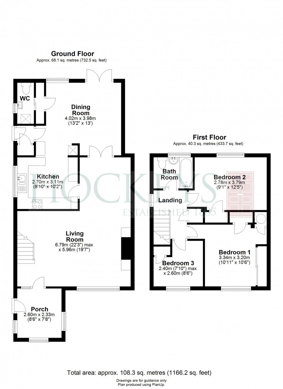 Floorplan for Glebe Road, Barrington, CB22