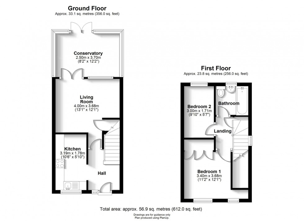 Floorplan for Whitegate Close, Swavesey, CB24