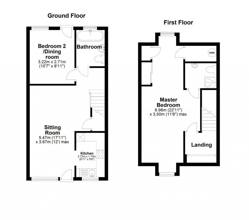 Floorplan for Ash Grove, Burwell, CB25