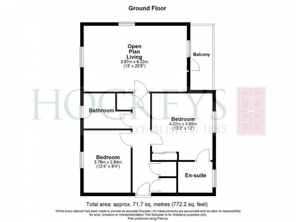 Floorplan for Osprey Drive, Trumpington, CB2