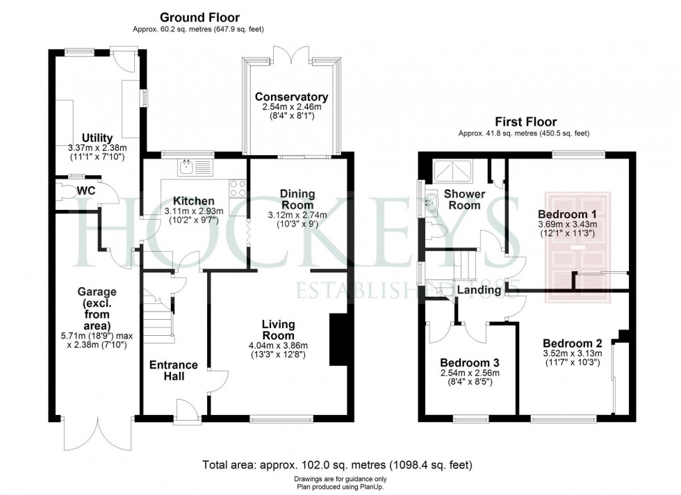 Floorplan for Rawlyn Close, Cambridge, CB5