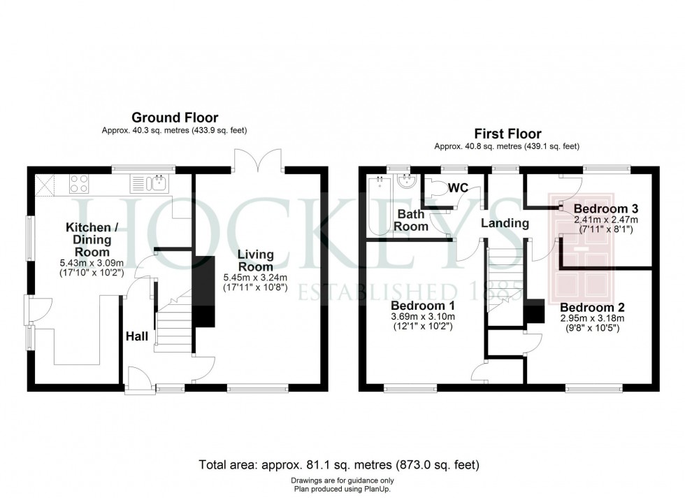 Floorplan for Chalklands, Linton, CB21