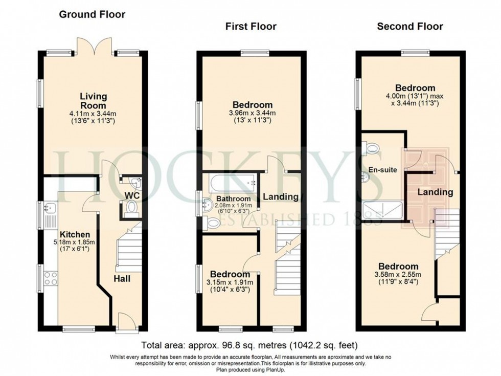 Floorplan for Dobede Way, Soham, CB7