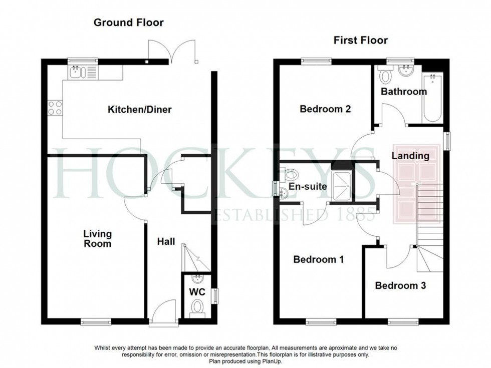 Floorplan for Glebe Field, Willingham, CB24